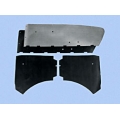 1965-73 Door and Quarter Panel Watershields 1971-73 Coupe, 4 Pcs.
